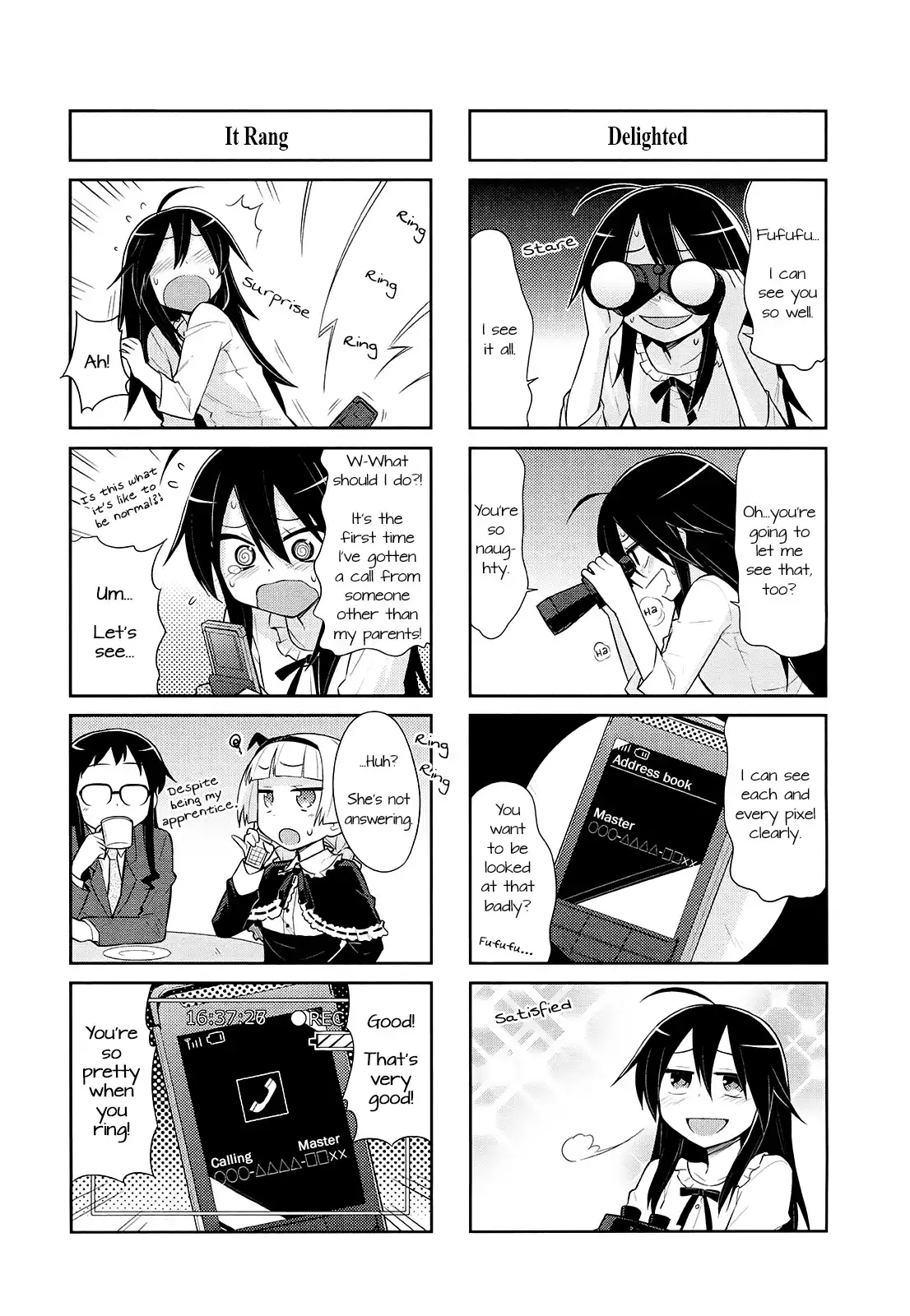 Majo to Houki to Kurobuchi Megane Chapter 10 3